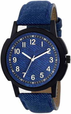 

LOREO LR00C121O New Arrival Stylish Roman Dial Blue Leather Watch Watch - For Men