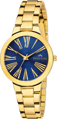 

SWISSTONE JEWELS207-BLUGLD Watch - For Women