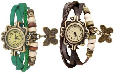 

E-SMART DVS0642 Multicolour Analog Round Dial Stylish Watch Watch - For Men & Women