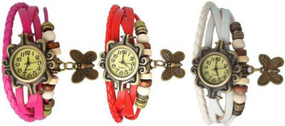 

E-SMART DVS0613 Multicolour Analog Round Dial Stylish Watch Watch - For Men & Women