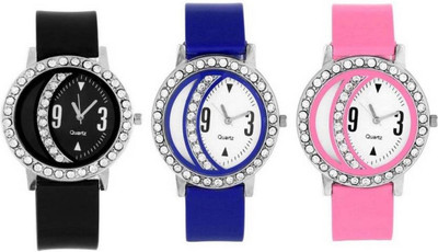 

E-SMART OD-1004-49 Multicolour Analog Round Dial Stylish Watch Watch - For Men & Women