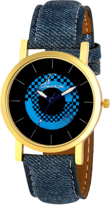 

Jack Klein Denim Finish Strap Fashionable Wrist Watch Watch - For Men