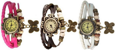

E-SMART DVS0619 Multicolour Analog Round Dial Stylish Watch Watch - For Men & Women