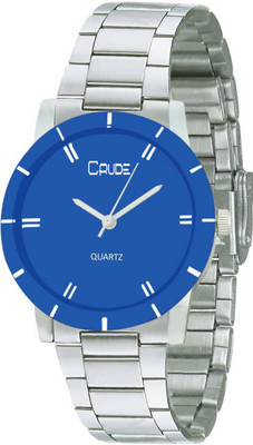 

Crude rg2047 Blue round unique design metal mash strap watch Watch - For Women
