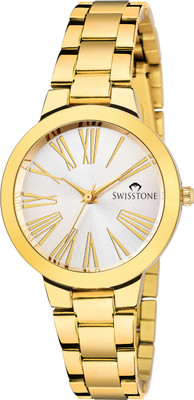 

SWISSTONE JEWELS207-SLVGLD Watch - For Women