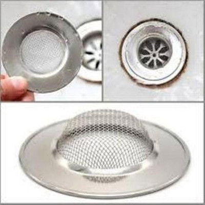 

Pooja Trendz 1 Pcs Kitchen Sink SS Metal Mesh Strainer/Stopper Trap-Size-2. Solid Filter Cartridge(0.5, Pack of 1)