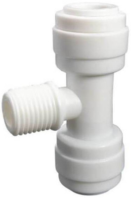 

PK Aqua TRENDZ 4 Pcs RO Male Branch Tee Connector Suited for all type of RO Models-3/8 . Solid Filter Cartridge(0.5, Pack of 4)