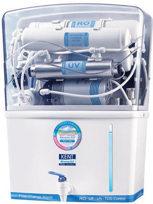 

Kent Aqua Embrald 12 L RO + UV Water Purifier(Blue, White)