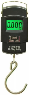 

Balaji Digital Heavy Duty Luggage Weight MAchine Portable, Hook , 50Kg Weighing Scale(Multicolor)