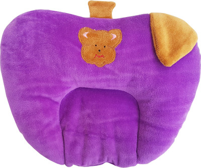 

My New Born Heart Shape, Animal shape Baby Pillow Pack of 1(Purple)