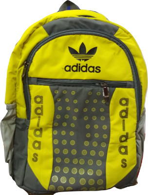

ADIDAS ad yelow grey1341 15 L Backpack(Yellow, Grey), Grey;yellow