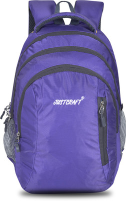 

Justcraft Rider 30 L Laptop Backpack(Purple)