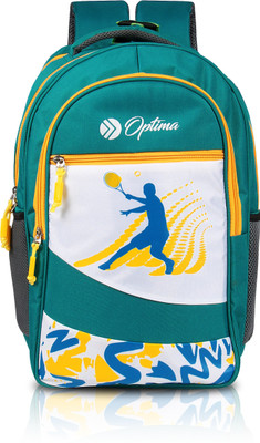 

Optima OPT-258 31 L Laptop Backpack(Green, White)