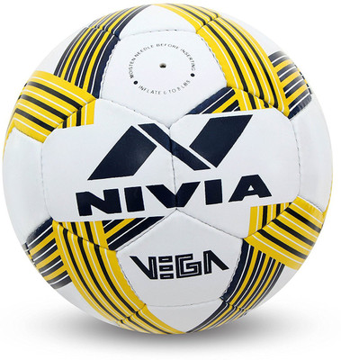 

Nivia Vega Football - Size: (Pack of 1, White