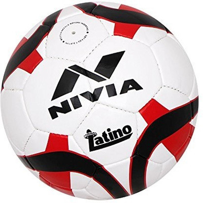 

Nivia Latino Football - Size: (Pack of 1, White