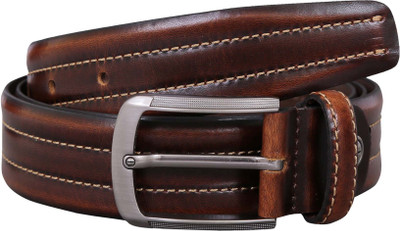 

ZAZ Men Formal Brown Genuine Leather Belt