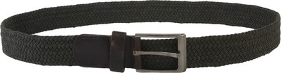 

Lino Perros Women Casual Green Canvas Belt, Khaki