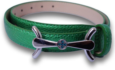 

Naya Trendz Women Party Green Artificial Leather Belt