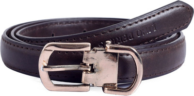 

Lino Perros Women Casual Purple Artificial Leather Belt, Tan