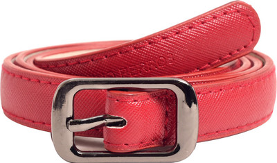 

Lino Perros Women Casual Red Artificial Leather Belt