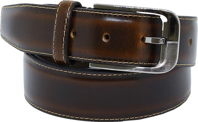 

ZAZ Men Formal Brown Genuine Leather Belt