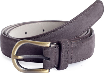 

Lino Perros Women Formal Grey Artificial Leather Belt, Brown