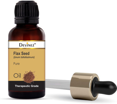 

Devinez Flax Seed Cold-Pressed Oil, 10ml - 100% Pure Natural, Undiluted for Hair, Skin and Nails with Omega 3,6,9 from Natural ALA(10 ml)