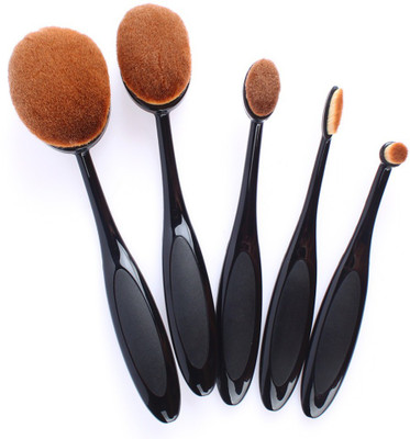

SKINPLUS Oval Best Makeup Brushes Set(Pack of 5)