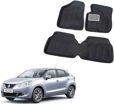 Printo Fine India Microfibre Standard Mat For  Maruti Suzuki Baleno(Black)