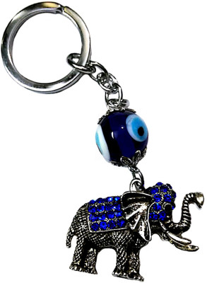 

FCSS blue eyes Elephant Key Chain(Multicolor)