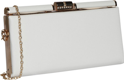 

Bagkok Casual White Clutch