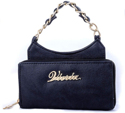 

BUY FOR CHANGE LLP Formal, Casual Black Clutch