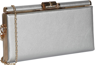 

Bagkok Casual Silver Clutch