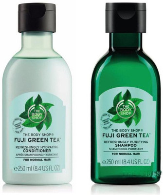 

The Body Shop Fuji Green Tea Shampoo with Conditioner(Set of 2)