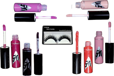 

Pro longwear combo Eyelashes, Star Trek Lip gloss Set Of 4(Set of 7)