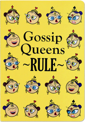 

Axta A5 Notebook(Gossip Design RULED Notebook (A5 size) Yellow, Chrome Yellow)