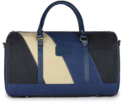 

Shrih Unisex Cotton Canvas Travel Duffel Luggage Bag Cabin Bag Travel Duffel Bag(Multicolor)