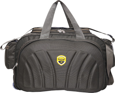 

Hardcraft Duffle Luggage Travel Bag with Multiple Pockets & Roller Wheels - Khadi Green Travel Duffel Bag(Green)