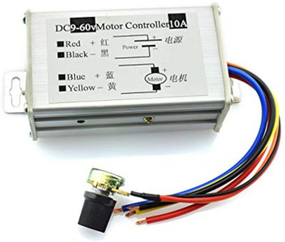 

KitsGuru PWM DC Motor Adjust Speed 12V/24V/60V 10A Motor Speed Regulation Switch Electronic Components Electronic Hobby Kit
