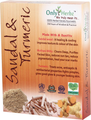 

Only Herbz sandal and turmeric mask(50 g)