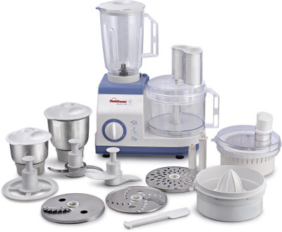 

Sunflame FP-07 600 W Food Processor(WHITE BLUE)