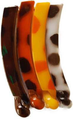 

HairCare High Quality (Pack of 4) Banana Clip(Multicolor)