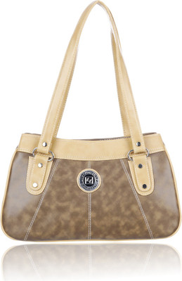 

Leather Land Shoulder Bag(Khaki, Beige), Beige;khaki