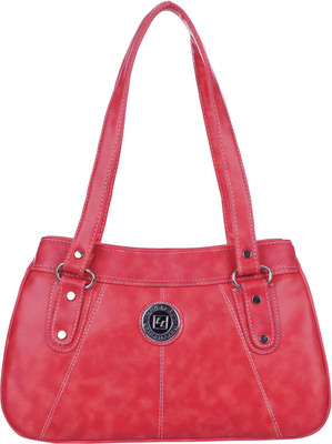 

Leather Land Shoulder Bag(Pink)