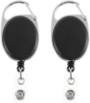 

ART ME Plastic ID Badge Holder, ID Badge Reel(Pack of 2)