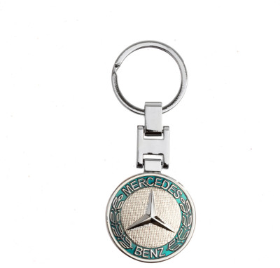 

Techpro Doublesided Light Blue Benz Design Key Chain(Multicolor)