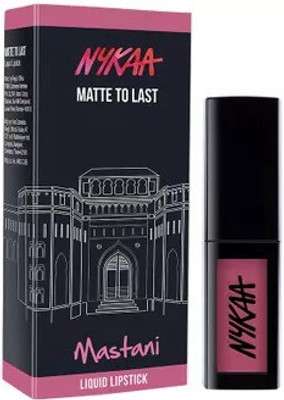 

Nykaa Matte To Last ! Liquid Lipstick - Mastani(11)