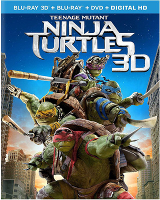 

Teenage Mutant Ninja Turtles 3D blu-ray + Transformers: Age Of Extinction 3D blu-ray + blu-ray + bonus disc (region - free)(3D Blu-ray English)