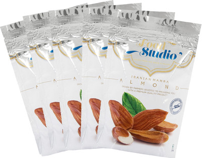 

Food Studio Mamra Giri Almonds(250 g, Pouch)