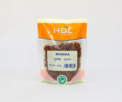hdl MUNAKA Raisins(250 g, Pouch)